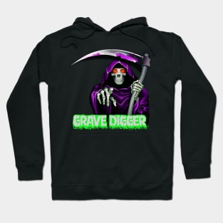 The Skull of Green Hoodie